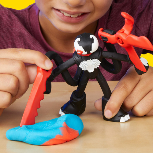 Set De Masas De Play Doh De Marvel Spiderman Lanza Y Atrapa