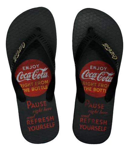 Chinelo da coca cola masculino hotsell mercado livre