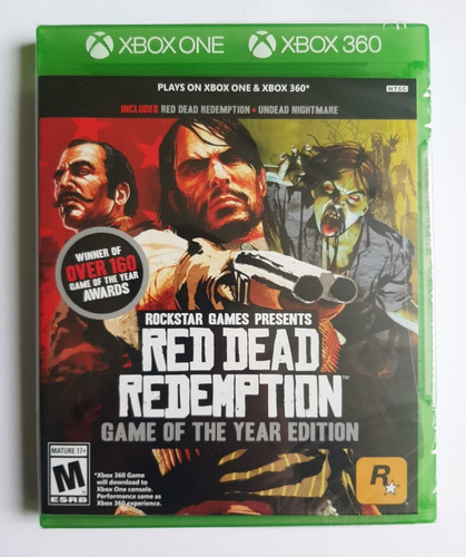 Juego Red Dead Redemption Goty Edition - Xbox 360 (nuevo)