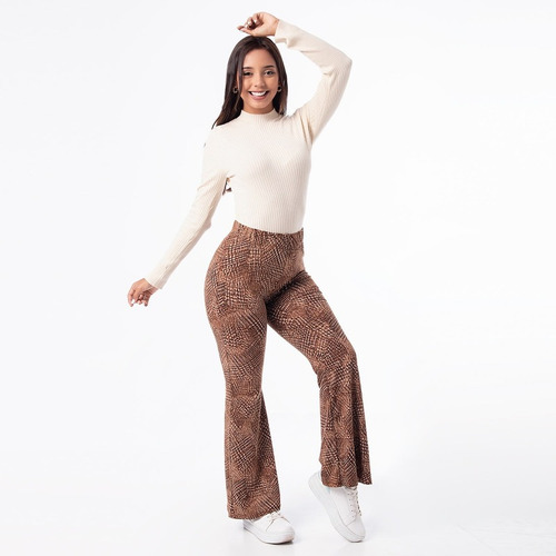 Pantalon Popelina Pionier Weiny Brown