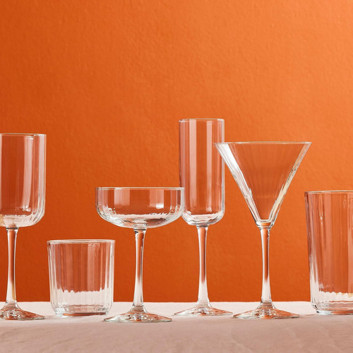 Copas De Cóctel Con Paneles Libbey, Copas De Cóctel Tipo De