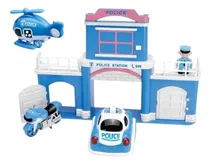 Comprar Estación De Emergencia  Policía Con Vehículos El Duende Azul