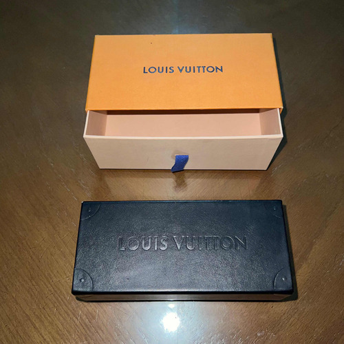 Estuche Lentes Louis Vuitton Original Negro