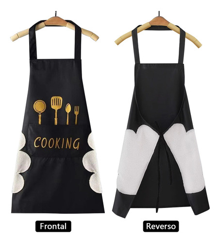 - Mandil Chef Mandiles De Cocina Delantal Impermeable