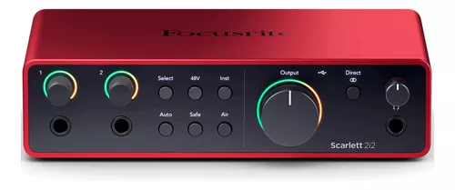 Focusrite Scarlett 2i2 3rd Gen Interfaz de Audio USB