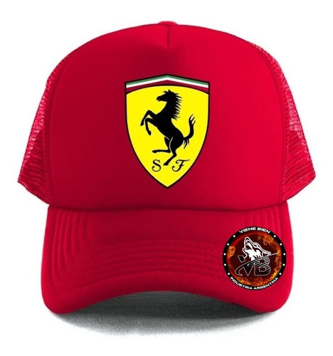 Gorra F1 Ferrari Truckers (gorrasvienebien)