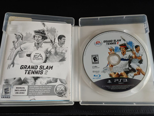 Jogo Ps3 Grand Slam Tenis 2 Playstation 3 Física Original (Usado)
