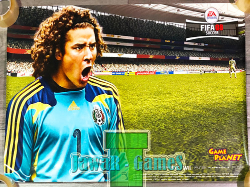 Poster Memo Ochoa Fifa 08 - Game Planet
