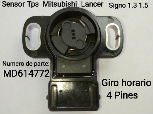 Sensor Tps Mitsubishi Lancer Signo 1.3, 1.5 N/p Md614772