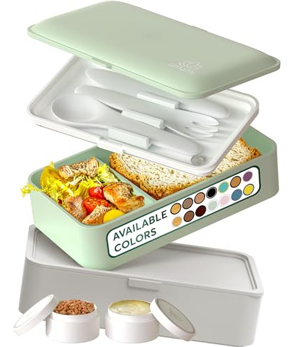 Umami Bento Box Todo En 1 Para Adultos, 100% A Prueba De Fug