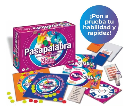 Pasapalabra 2da Edicion Juego De Mesa Tv Original Toyco 