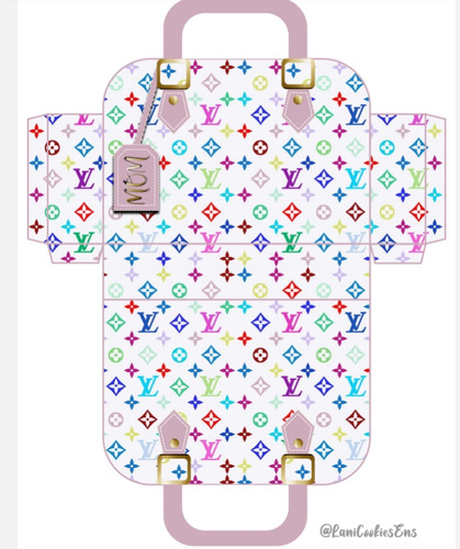 Cajitas En Forma De Bolsos Kit Imprimible