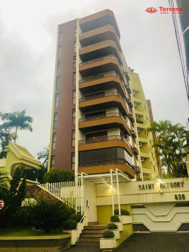Imagem 1 de 21 de Apartamento Com 3 Dormitórios À Venda, 170 M² - Vorstadt - Blumenau/sc - Ap0320