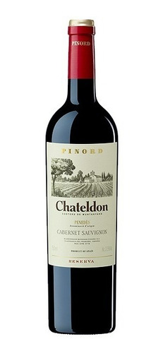 Vino Tinto Chateldon Cabernet Sauvignon Reserv Pinord  1pz F