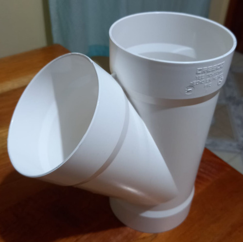 Yee Pvc Sanitario 4 X 4 Cementar, A 45 Grados, 1 Piezas