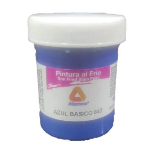 Pintura Al Frio Atenea 60 Cm3 Azul Basico Pack 2 Und