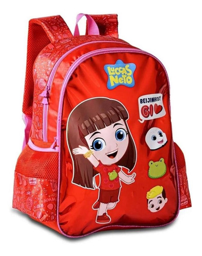 Mochila Costas Infantil Escolar Gi Luccas Neto - Clio