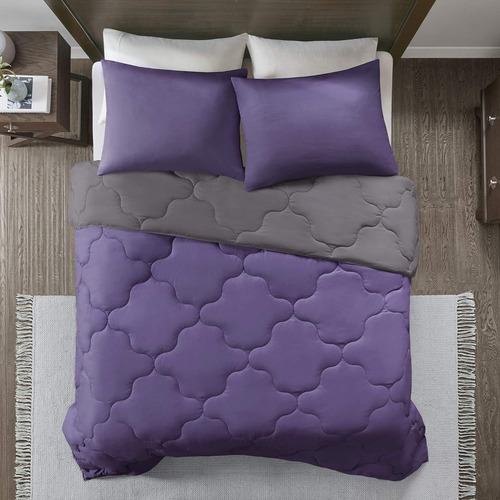 Comfort Spaces ® edredón Doble Vista King Size +fundas Almoh