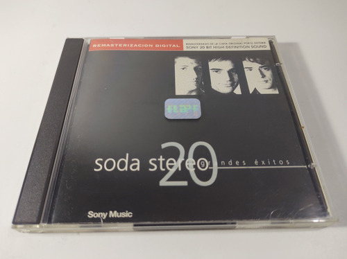 Soda Stereo - 20 Grandes Exitos - Cd Doble Ind Argentina  