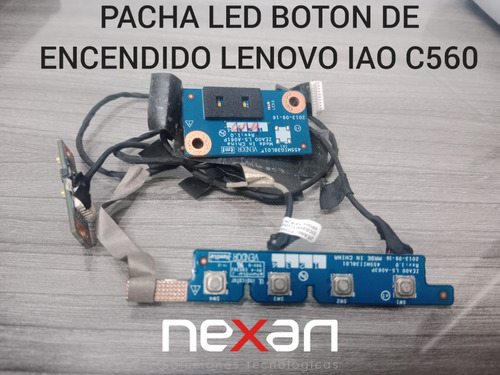 Pacha Led, Botones De Encendido, Lenovo, C560