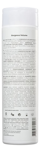 Gorgeous Volume Shampoo 250ml - Braé