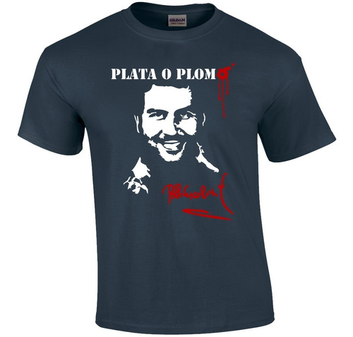 Playera Serie Pablo Escobar Plata O Plomo Patrón Del Mal M.2