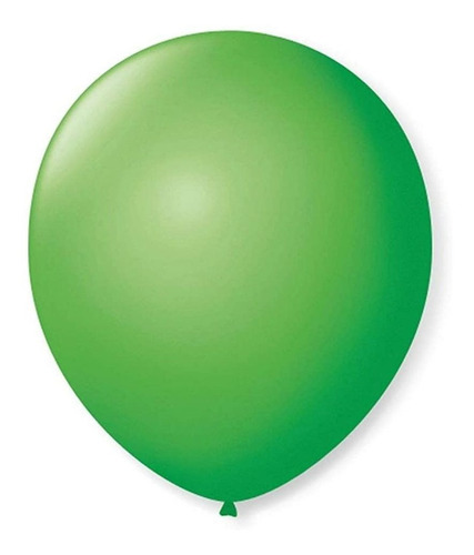 Balão Aniversário Qualatex Sensacional 12 Polegadas 15und Cor Verde