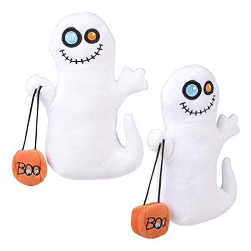 Artcreativity Ghost Plush Halloween Toys, Juego De 2, Juguet