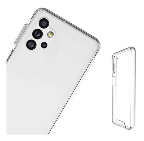 Funda Transparente Rigida Anti Golpes Space Para Galaxy A72