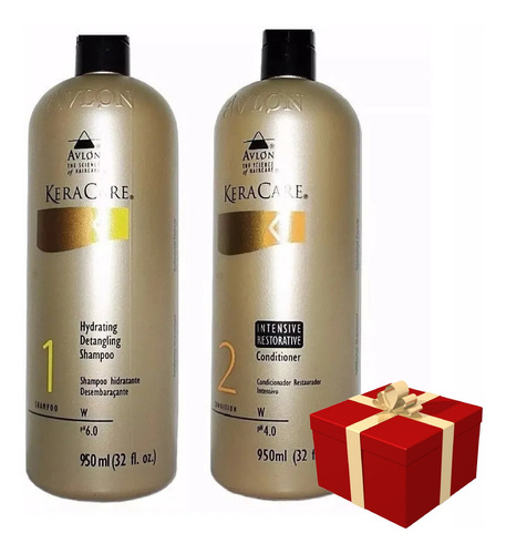 Kit Avlon Keracare Detangling Shampoo E Condicion Frete Grát
