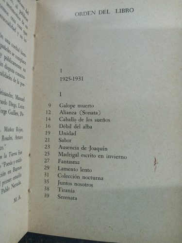 Imagen 4 de 8 de Residencia En La Tierra * Pablo Neruda * Torres Aguero 1974