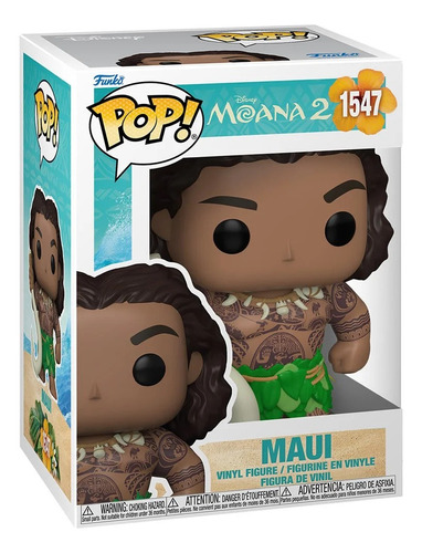 Funko Pop Disney: Moana 2 - Maui Con Anzuelo