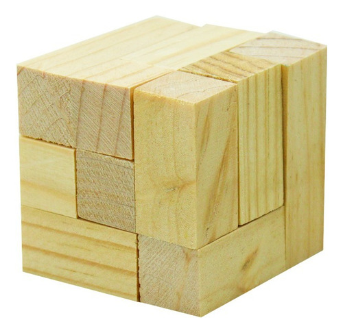 Cubo Soma Didactico De Madera 6 Cm