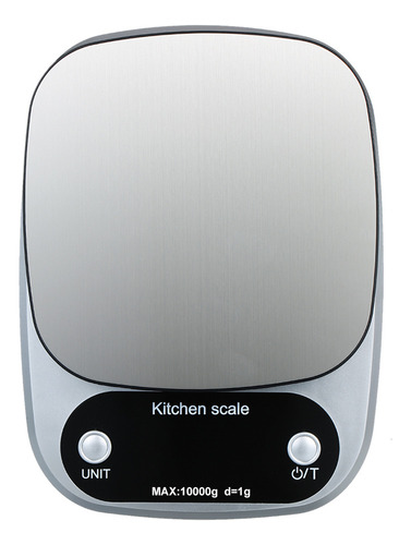 Báscula De Cocina Digital De 10 Kg/1 G, Pantalla Led, Portát
