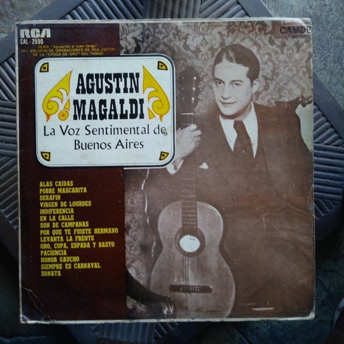 Agustín Magaldi (tango) La Voz Sentimental De Buenos Aires 