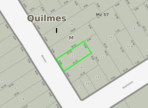 Terreno En Venta - 185mts2 - Quilmes