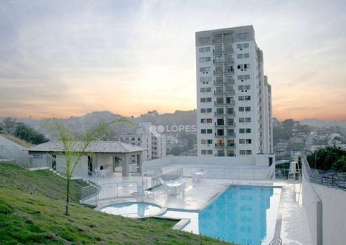 Imagem 3 de 9 de Apartamento Com 2 Quartos, 56 M² Por R$ 240.000 - Sete Pontes - São Gonçalo/rj - Ap44995