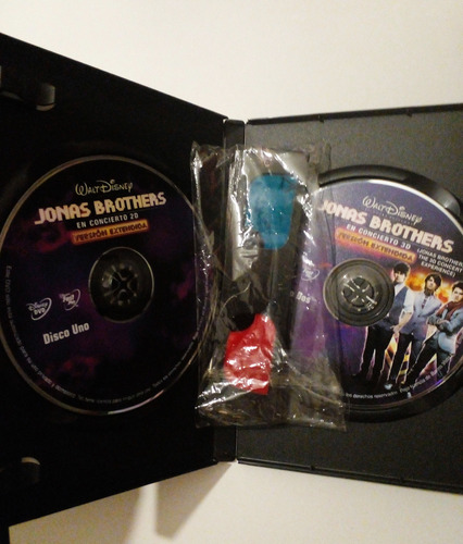 Dvd Jonas Brothers En Concierto 3d + Lentes 3d (Usado)