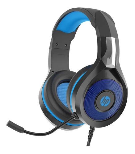 Auriculares Hp Dhe-8010 Gamer Oficina Con Luces Y Microfono