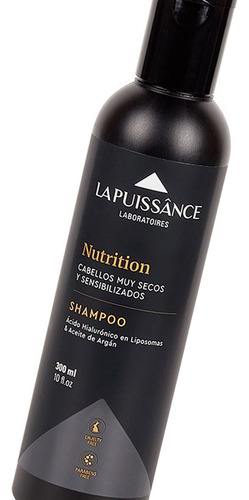 La Puissance Nutrition Shampoo Argán Pelo Seco 300ml 3c