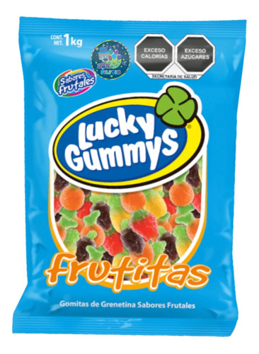 Lucky Gummys Gotitas Dulce Frutales Gomita Granel 1 Kg