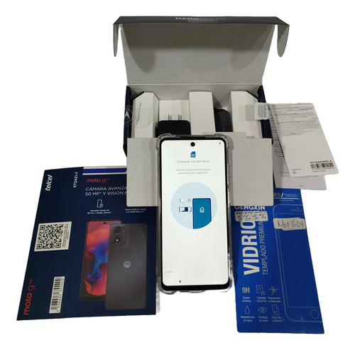 Smartphone Motorola Moto G04s Graphite De 128 Gb, 4 Gb+128 Gb Ram Boost Cam De 50 Mp, Pantalla Gorilla Glass 6.6