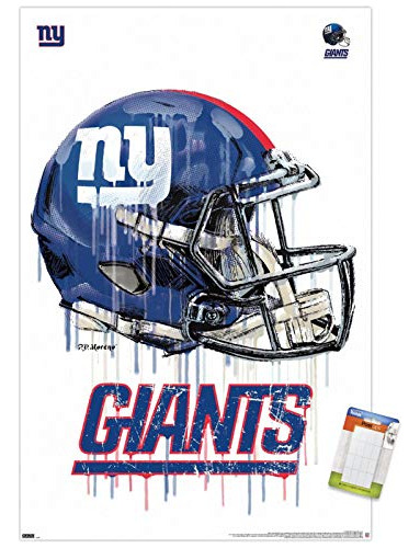 Trends International Nfl New York Giants - Drip Helmet 20 Wa