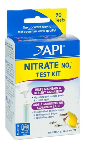 Test De Nitratos Api No3 Liquido Acuario Marino Y Dulce Poly