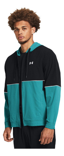 Chaqueta Tejida Ua Zone Azul Para Hombre Under Armour