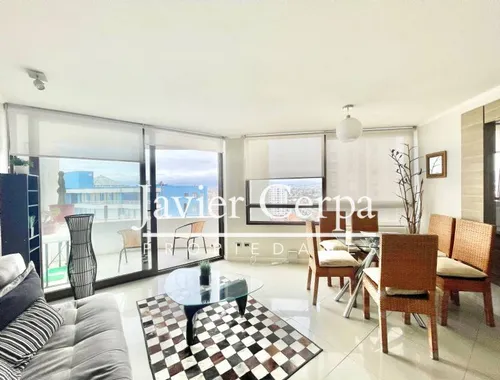 Arriendo De Marzo A Diciembre Depto Con Hermosa Vista Al Mar