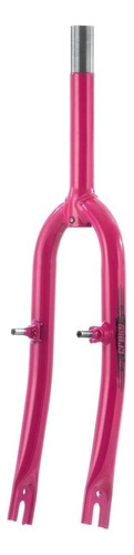 Garfo Para Bicicletas Aro20 Ultrabike Resistente Aço Carbono Cor Rosa