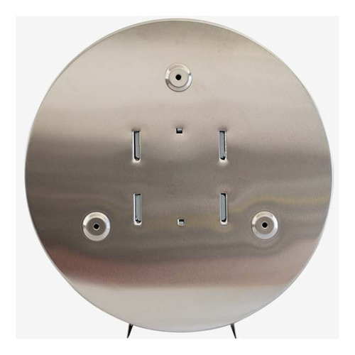 Despachador Papel Higiénico Jumbo De Acero Inox Dv048 2pz