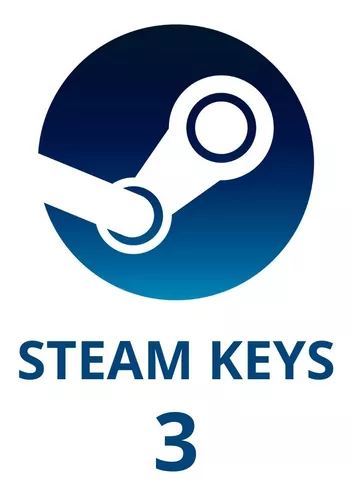 3 Chaves Aleatória Steam Ouro - 3 Steam Random Key R$50 +