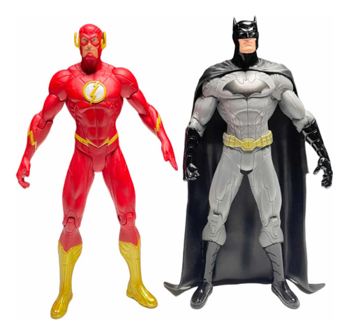 Figuras Justice League Batman Y The Flash (loose) 